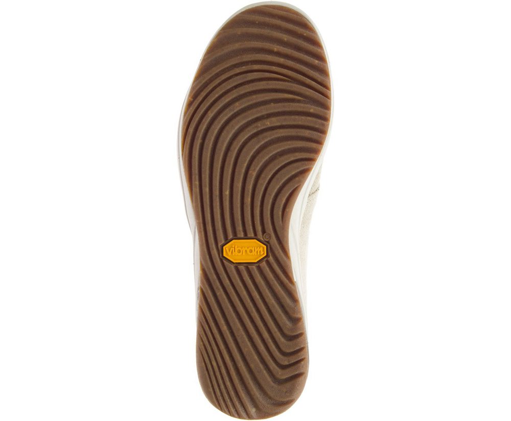 Merrell Sneakers Beige - Gridway Canvas - Womens 91GJMFVSH